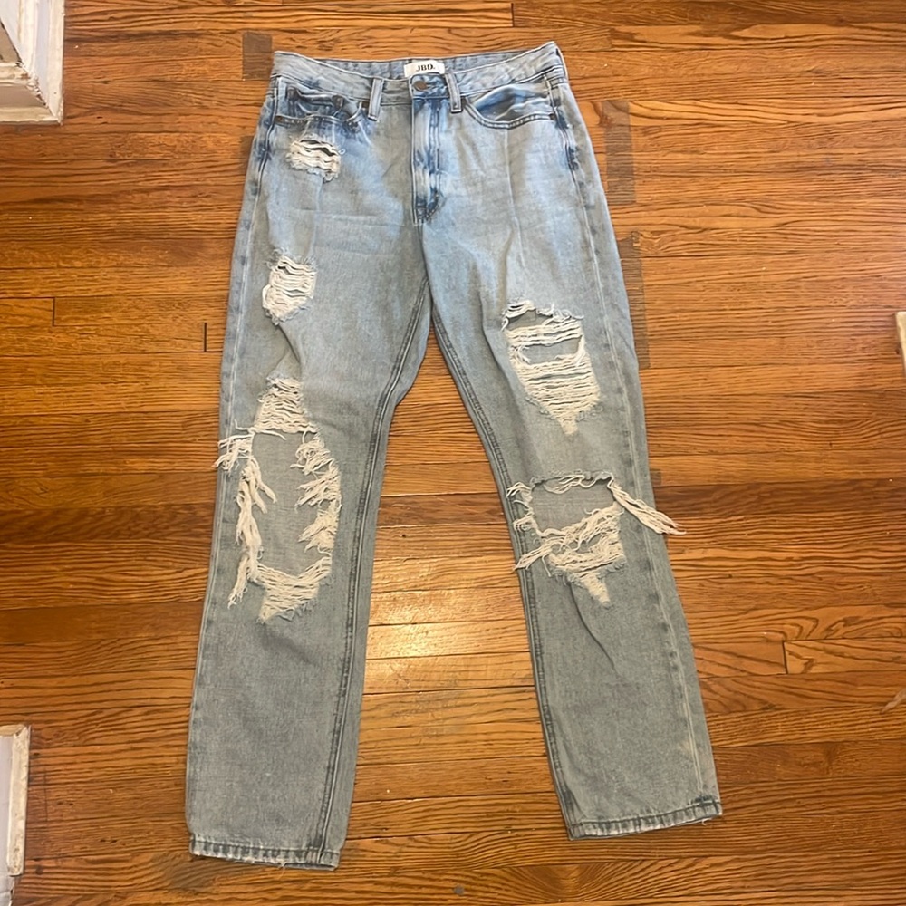 Just Black Denim size 28 high waisted jeans.